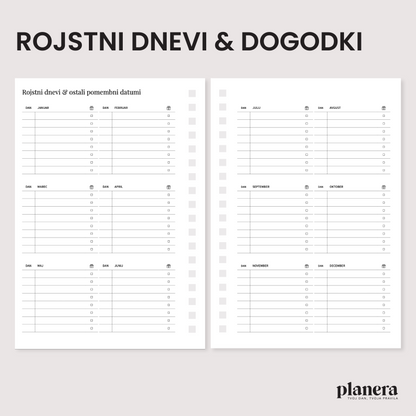 Šolski planer 2025/26 | Quartz mini